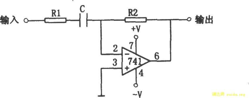 uA741ɵ΢ֵ·ͼ