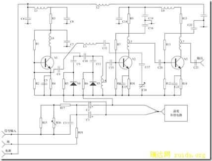 Varactor FM circuit